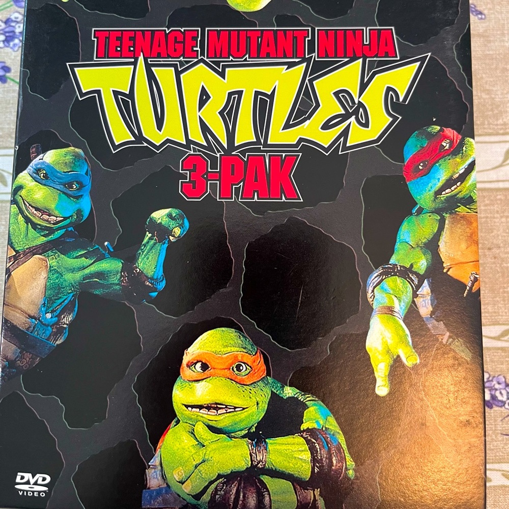 3-DVD set: The original Teenage Ninja Turtles movies